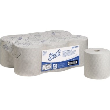 Scott Handtuchrolle Control Extra Strong 6626 300m weiß 6 Rl./Pack.