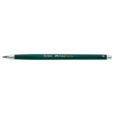 Faber-Castell Fallminenstift TK 9400 139403 3B dunkelgrün