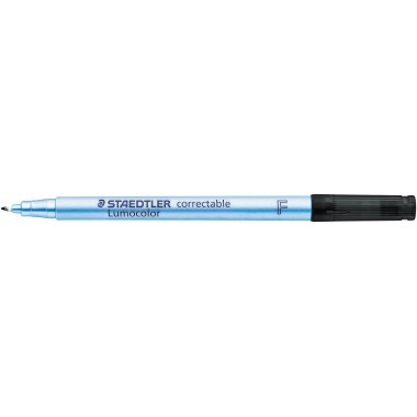 STAEDTLER Folienstift Lumocolor correctable 305 F-9 0,6mm schwarz