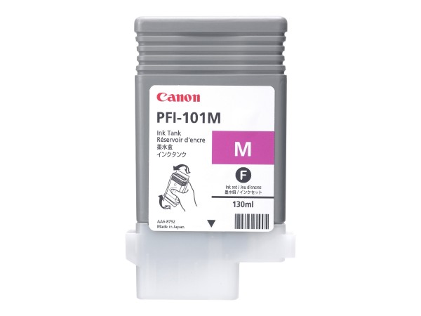 Canon LUCIA PFI-101 M - 130 ml - Magenta - Original - Tintenbehälter - für imagePROGRAF iPF5000, iPF5100, iPF6000S, iPF6100, iPF6200