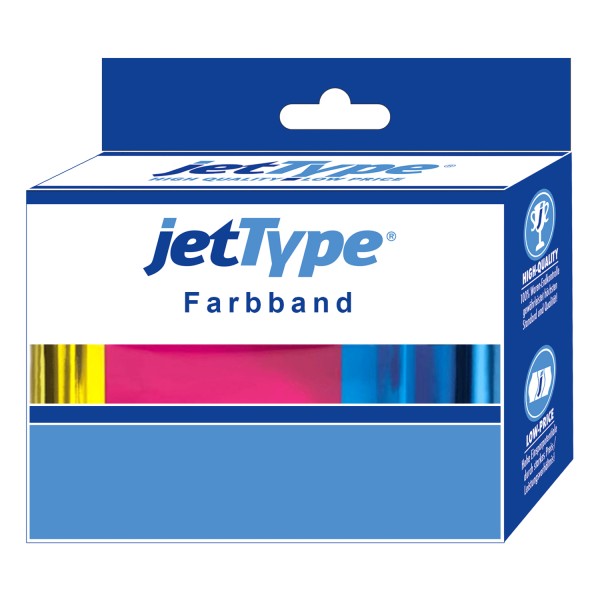 jetType Farbband kompatibel zu Epson C13S015021 Nylon schwarz Gr. 633/635