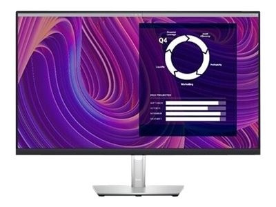 Dell P2723D - LED-Monitor - 68.6 cm (27") (26.96" sichtbar) - 2560 x 1440 QHD @ 60 Hz - IPS - 350 cd/m² - 1000:1 - 5 ms - HDMI, DisplayPort - TAA-konform - mit 3 Jahre erweiterter Austauschservice und beschränkte Hardware-Garantie