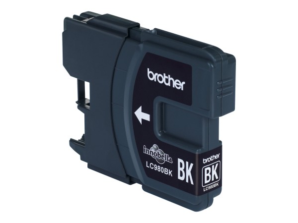 Brother LC980BK - Schwarz - Original - Tintenpatrone - für Brother DCP-145, 163, 167, 193, 195, 197, 365, 373, 375, 377, MFC-250, 255, 290, 295, 297