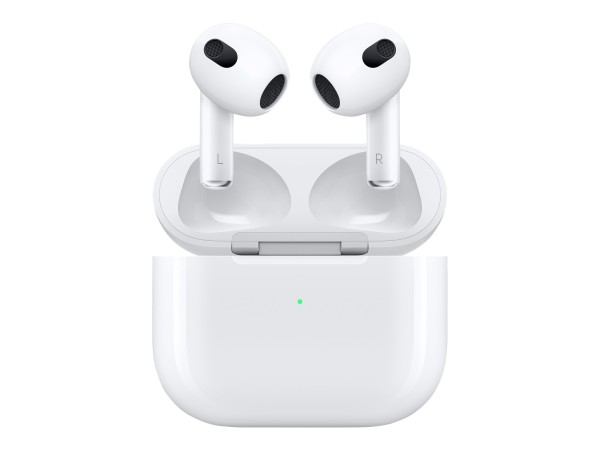 Apple AirPods with Lightning Charging Case - 3. Generation - True Wireless-Kopfhörer mit Mikrofon - Ohrstöpsel - Bluetooth - weiß