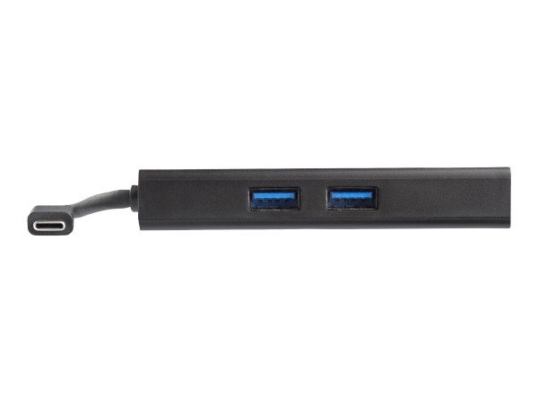 StarTech USB-C Multiport Adapter - mit Power Delivery (USB PD) - USB Type C zu 4K HDMI / USB 3.0 / Gigabit Ethernet Hub - Videoschnittstellen-Converter - TAA-konform - USB-C (M) bis RJ-45, HDMI, USB Typ A, USB-C (W) - 9.6 cm - Schwarz - 4K Unterstützung, USB Power Delivery (60W) - für P/N: ARMPIVOT, ARMPIVOTE, ARMPIVSTND, ARMSLIM, ARMUNONB