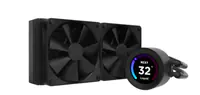 NZXT Kraken Elite 240 - Prozessor-Flüssigkeitskühlsystem - mit LCD-Display - (für: LGA115x Socket, LGA1200, LGA1700, AM4, AM5, sTRX4, TR4) - Kupfer - 120 mm - mattschwarz