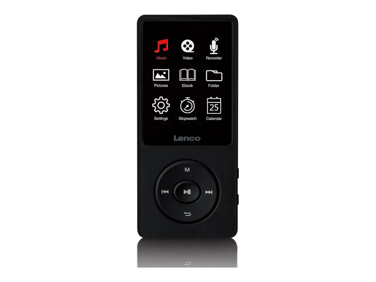 Lenco XEMIO-669 - Digital Player - 8 GB - Schwarz Lenco XEMIO-669 - Digital Player - 8 GB - Schwarz