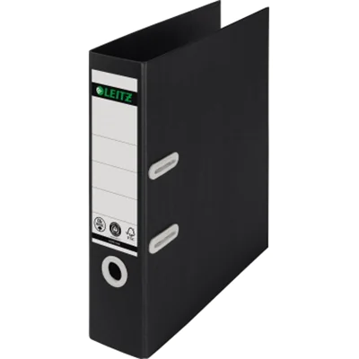 Leitz Ordner Recycle 10180095 A4 80mm schwarz