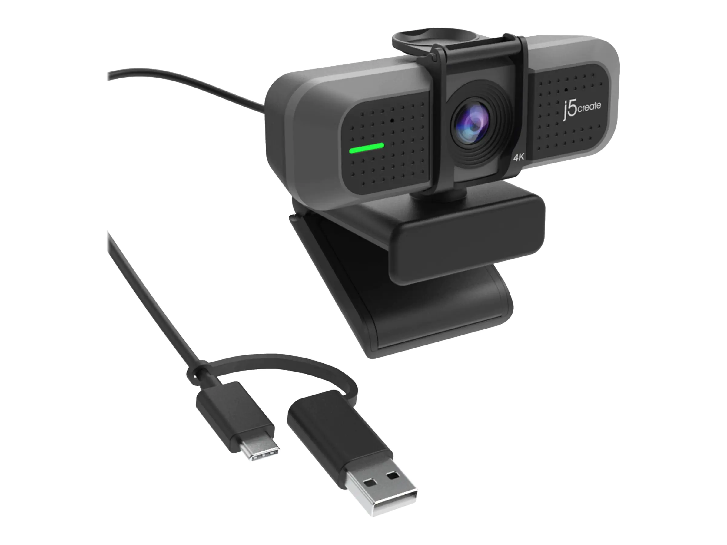 j5create JVU430-N - Webcam - Farbe - 8 MP - 3840