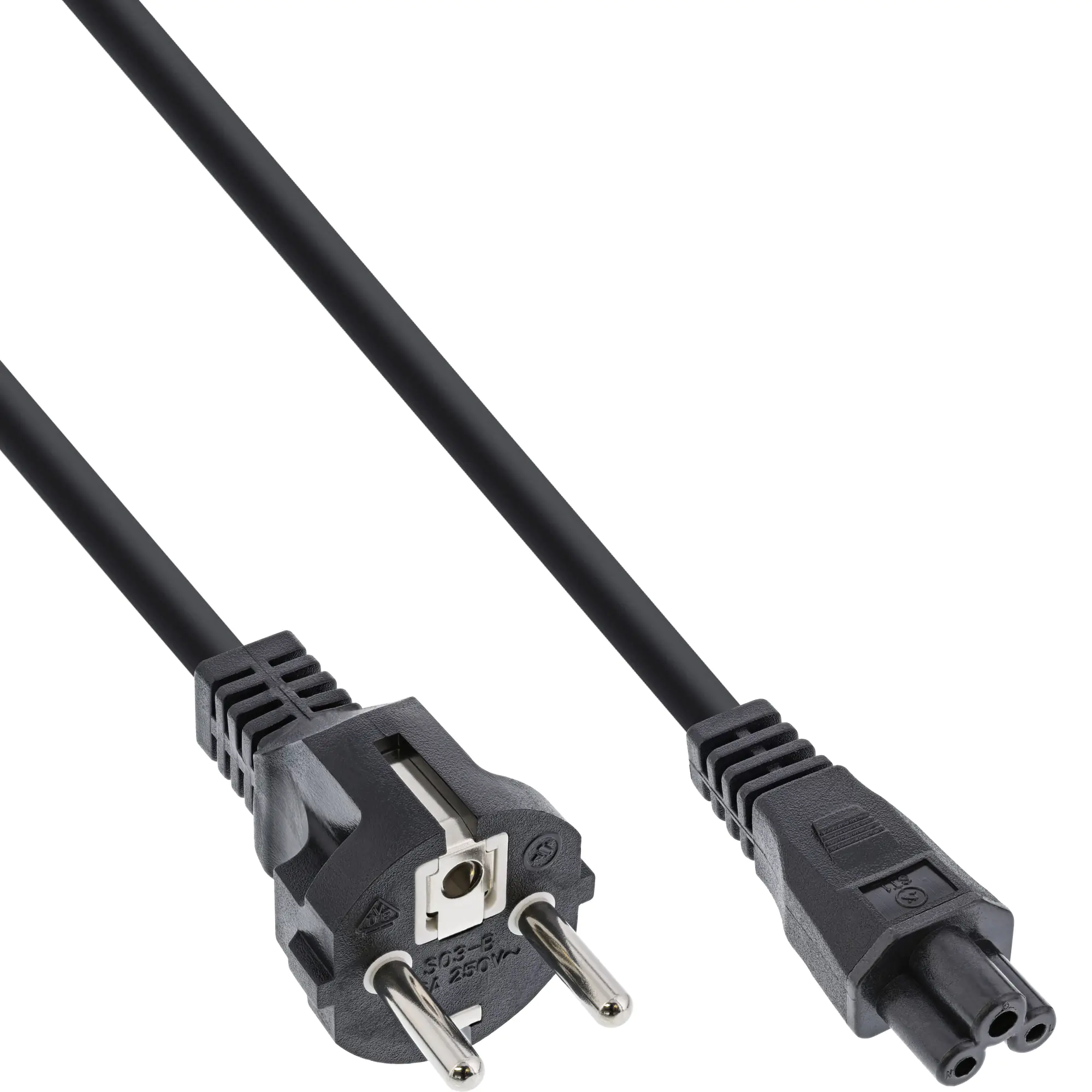 InLine Stromkabel Stromversorgung 3-pin Strom 16656X 1.80 m Schwarz InLine Stromkabel Stromversorgung 3-pin Strom 16656X 1.80 m Schwarz