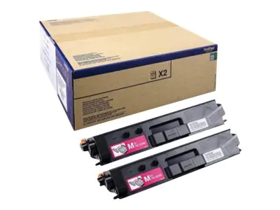 Brother TN329M - 2er-Pack - Magenta - Original - Tonerpatrone - für Brother DCP-L8450CDW, HL-L8350CDW, HL-L8350CDWT, MFC-L8850CDW