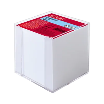 Herlitz Zettelbox 9 x 9 x 9 cm (B x H x T) 9 x 9 cm (B x H) 850 Bl. gefüllt Kunststoff, Polystyrol transparent Herlitz Zettelbox 9 x 9 x 9 cm (B x H x T) 9 x 9 cm (B x H) 850 Bl. gefüllt Kunststoff, Polystyrol transparent