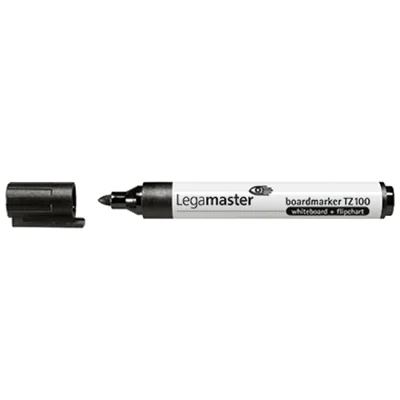 LEGAMASTER TZ100 Boardmarker schwarz - 10 Stück e - Schwarz - - Weiß 7-110501