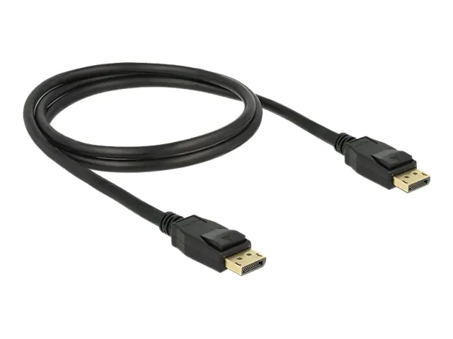 DeLOCK - DisplayPort-Kabel - DisplayPort (M) bis DisplayPort (M) - 1 m - eingerastet - Schwarz DeLOCK - DisplayPort-Kabel - DisplayPort (M) bis DisplayPort (M) - 1 m - eingerastet - Schwarz