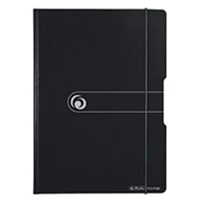 Herlitz Klemmbrettmappe 11217221 DIN A4 Polyfoam schwarz