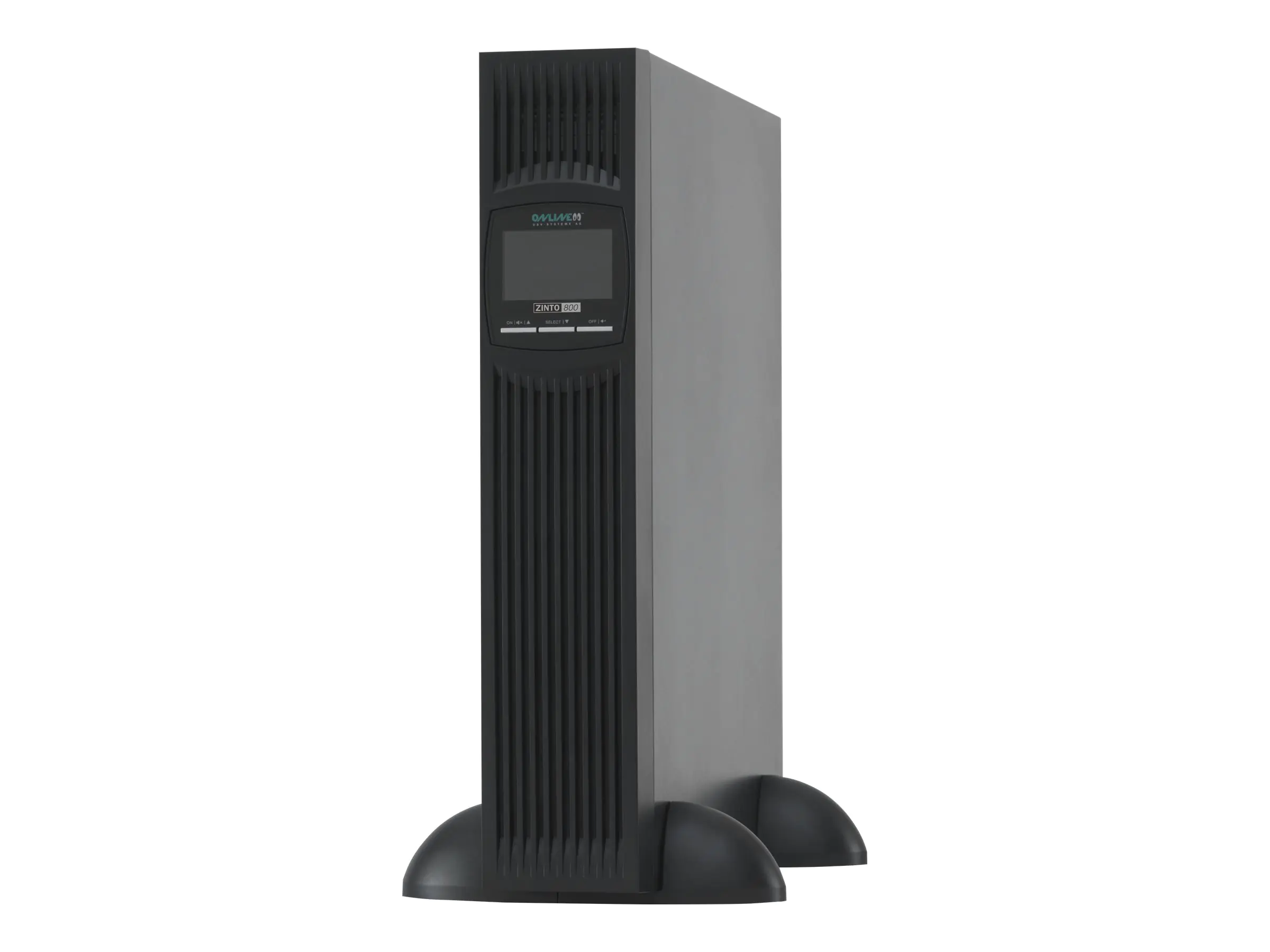 Online USV ZINTO 800 - USV (in Rack montierbar/extern) - Wechselstrom 230 V - 720 Watt - 800 VA - RS-232, USB - Ausgangsanschlüsse: 8 - 2U