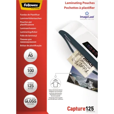 Fellowes Laminierfolie ImageLast 5307302 DIN A5 tr 100 St./Pack. Fellowes Laminierfolie ImageLast 5307302 DIN A5 tr 100 St./Pack.