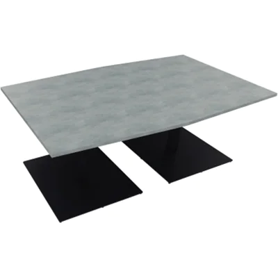 Bespr.ti. Tonneau Tellerfuß Quadrat B2000xT1000/1100xH720 an/Beton Bespr.ti. Tonneau Tellerfuß Quadrat B2000xT1000/1100xH720 an/Beton