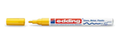 edding Lackmarker 751 4-751005 1-2mm Rundspitze permanent gelb