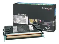 Lexmark Schwarz - original - Tonerpatrone LCCP C5200KS