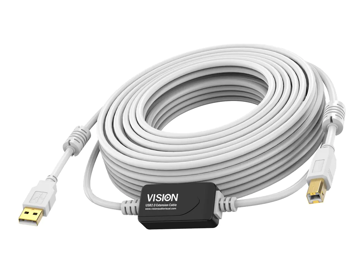 Vision Techconnect - USB-Kabel - USB (M) zu USB Typ B (M) TC 15MUSB+/2