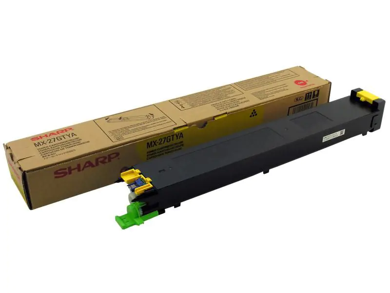 Sharp MX27GTYA - Gelb - Original - Tonerpatrone - für Sharp MX-2300N, MX-2700N, MX-3500N, MX-3501N, MX-4500N, MX-4501N
