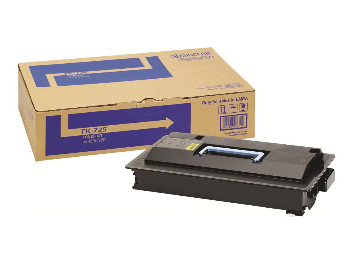 Kyocera TK 725 - Schwarz - Original - Tonerpatrone - für TASKalfa 420i, 520i
