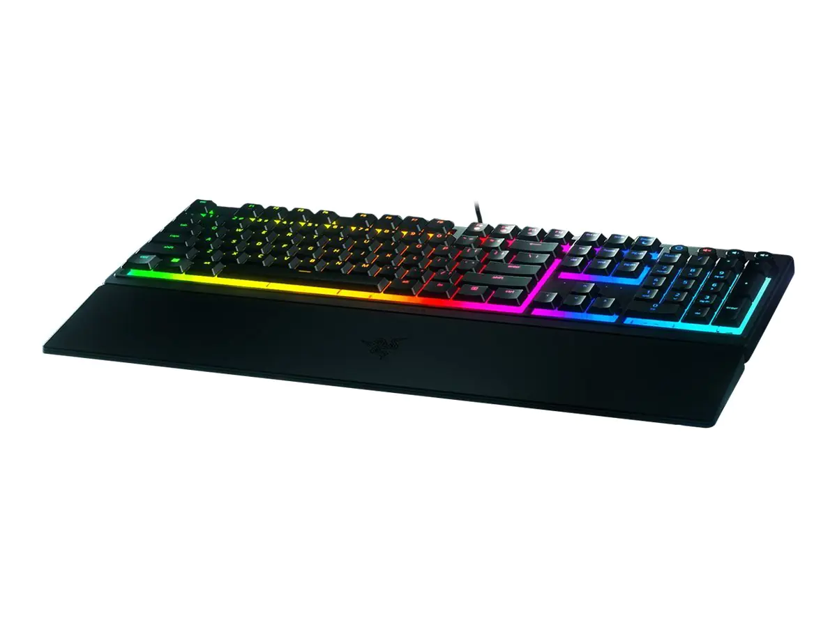 Razer Ornata V3 - Tastatur - flaches Profil - hintergrundbeleuchtet - QWERTZ - Deutsch
