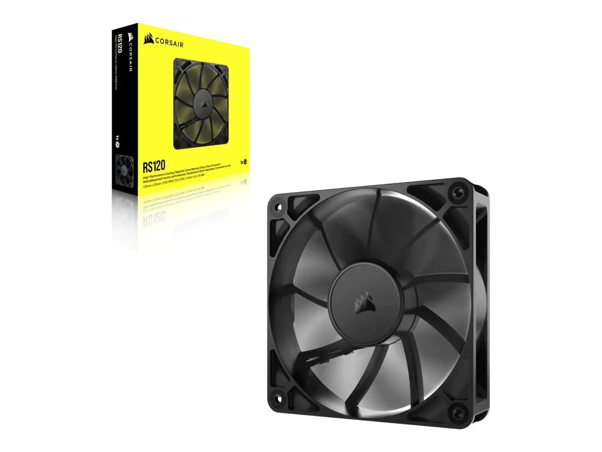 CORSAIR RS120 - Gehäuselüfter - 120 mm - Schwarz