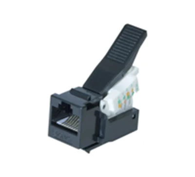 exertis Connect - Modulare Eingabe - CAT 6 - UTP - RJ-45 - Schwarz