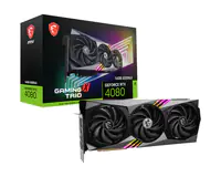 MSI GAMING GeForce RTX 4080 16GB X TRIO, GeForce RTX 4080, 16 GB, GDDR6X, 256 Bit, 7680 x 4320 Pixel, PCI Express 4.0 V511-005R