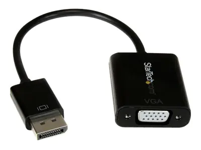 StarTech.com Display-Adapter DisplayPort 15-polige HD D-Sub (HD-15) DP2VGA3 10.0 cm Schwarz StarTech.com Display-Adapter DisplayPort 15-polige HD D-Sub (HD-15) DP2VGA3 10.0 cm Schwarz