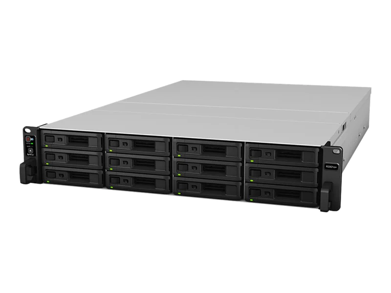 Synology RackStation RS3621xs+ - NAS-Server - 12 Schächte - Rack - einbaufähig - SATA 6Gb/s - RAID RAID 0, 1, 5, 6, 10, JBOD, RAID F1, 1 Hot-Spare, 10-Hot-Spare, 5 Hot Spare, 6 Hot Spare, F1 Hot Spare - RAM 8 GB - Gigabit Ethernet / 10 Gigabit Ethernet - Synology RackStation RS3621xs+ - NAS-Server - 12 Schächte - Rack - einbaufähig - SATA 6Gb/s - RAID RAID 0, 1, 5, 6, 10, JBOD, RAID F1, 1 Hot-Spare, 10-Hot-Spare, 5 Hot Spare, 6 Hot Spare, F1 Hot Spare - RAM 8 GB - Gigabit Ethernet / 10 Gigabit Ethernet -