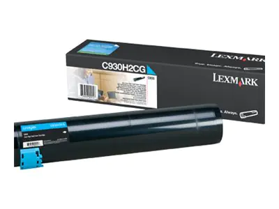 Lexmark Hohe Ergiebigkeit - Cyan - original C930H2CG