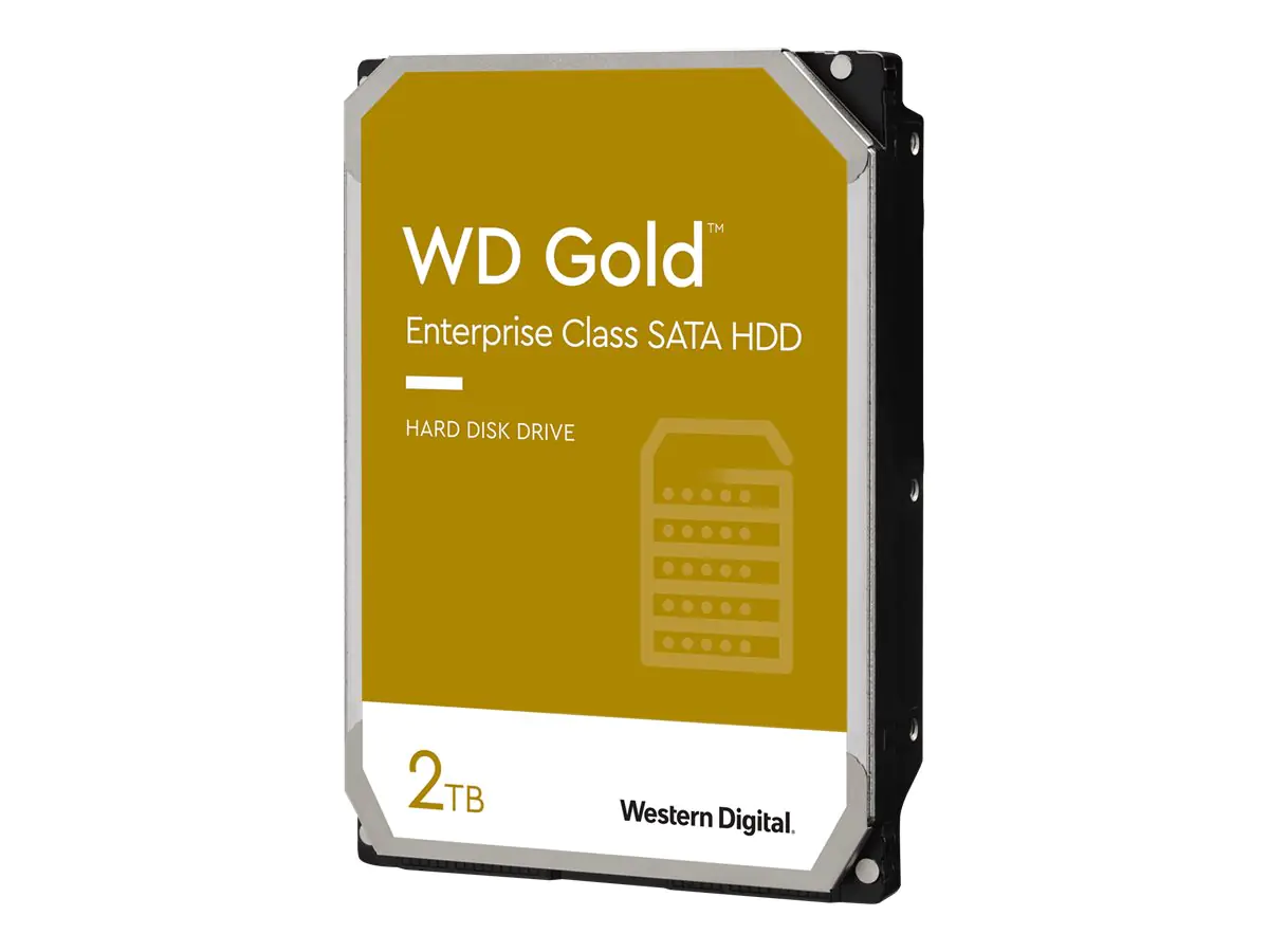 WD Gold Datacenter Hard Drive WD2005FBYZ - Festplatte - 2 TB - intern - 3.5" (8.9 cm) - SATA 6Gb/s - 7200 rpm - Puffer: 128 MB