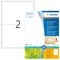 HERMA Etikett-ILK 199.6x143.5mm weiß RC Recycling Packung 160 Etiketten