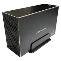 LC-Power USB3.0 HDD/SSD Gehäuse 3.5'' USB3.0 SATA3 RAID Aluminiumgehäuse - Gehäuse - 3,5"