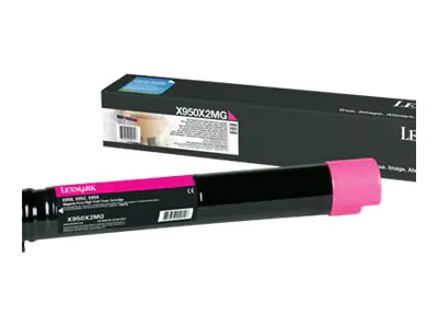 Lexmark Besonders hohe Ergiebigkeit - Magenta X950X2MG