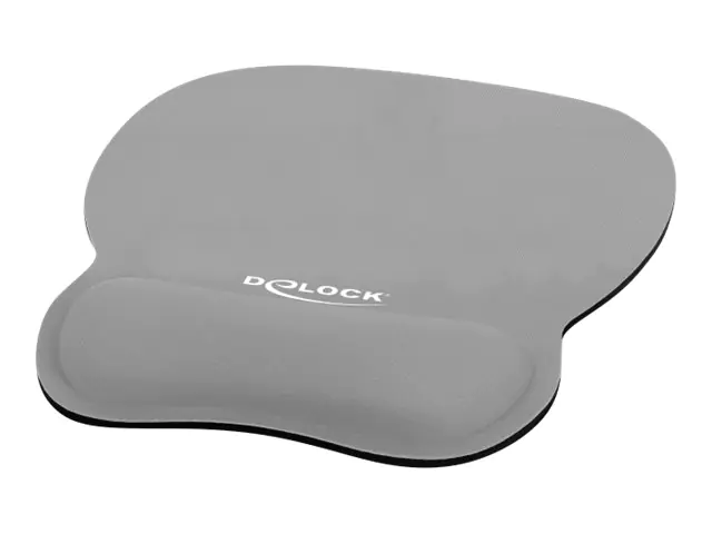 DeLOCK Ergonomic - Mauspad mit Handgelenkpolsterkissen - Grau DeLOCK Ergonomic - Mauspad mit Handgelenkpolsterkissen - Grau