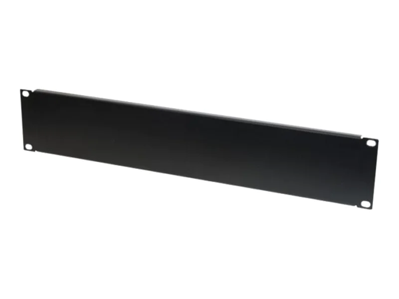 deXlan - Rack full panel - Schwarz - 2U - 48.3 cm (19")