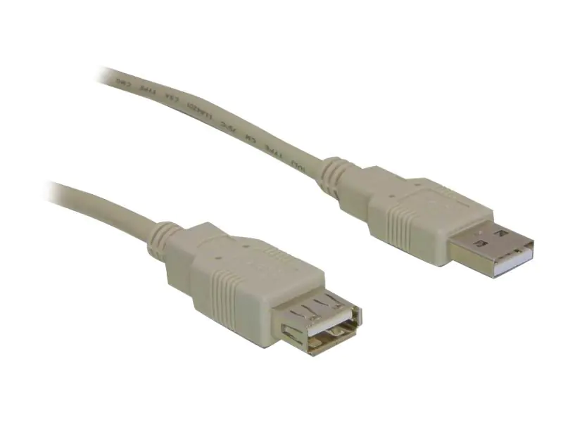 Delock - USB-Verlängerungskabel - USB (M) zu USB (W) - 1.8 m - für P/N: 61477, 61478, 61693, 61746, 61772, 66202, 88537 Delock - USB-Verlängerungskabel - USB (M) zu USB (W) - 1.8 m - für P/N: 61477, 61478, 61693, 61746, 61772, 66202, 88537