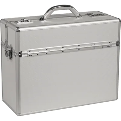 ALUMAXX Pilotenkoffer ALPHA 45100 Zahlenschloss 48x37,5x20cm silber ALUMAXX Pilotenkoffer ALPHA 45100 Zahlenschloss 48x37,5x20cm silber