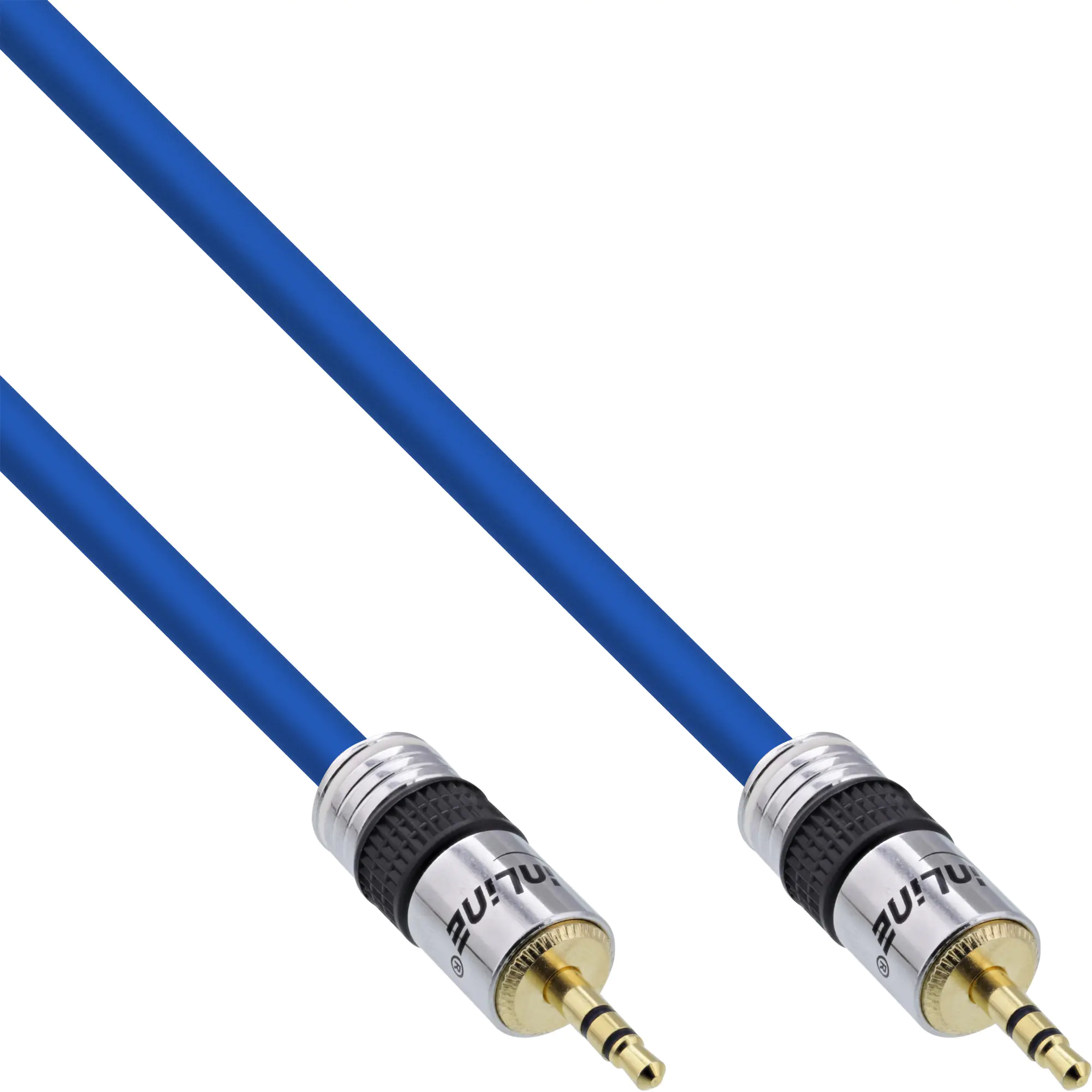 InLine Premium - Audiokabel - Stereo Mini-Klinkenstecker männlich zu Stereo Mini-Klinkenstecker männlich - 20 m - Doppelisolierung
