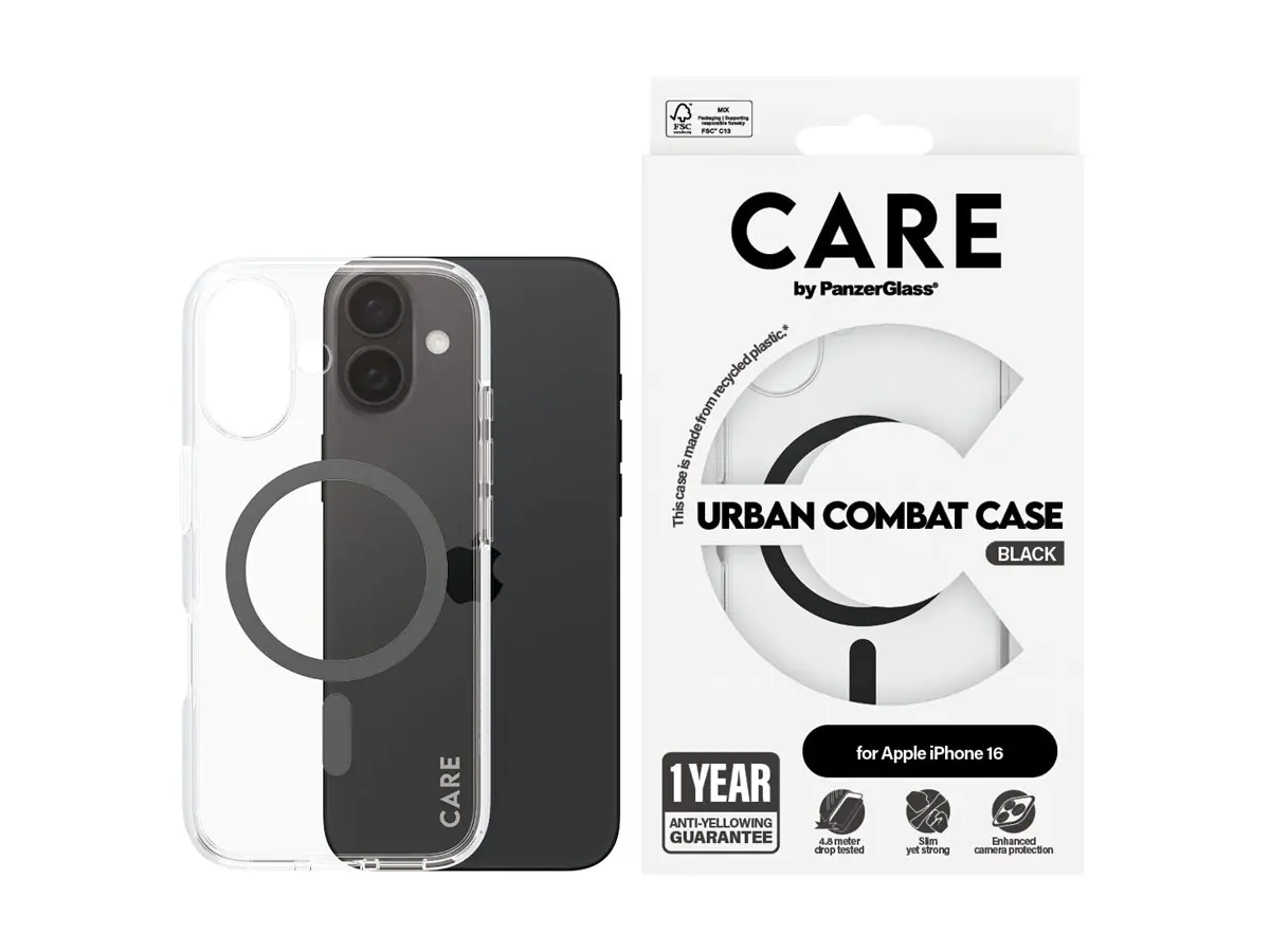 PanzerGlass CARE by PanzerGlass Urban Combat - Hintere Abdeckung für Mobiltelefon - kompatibel mi