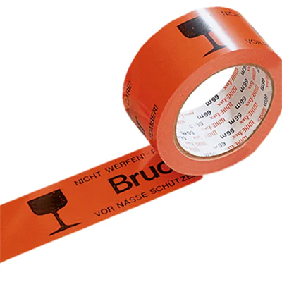 Signalklebeband Bruchgefahr 50mmx66m orange Signalklebeband Bruchgefahr 50mmx66m orange