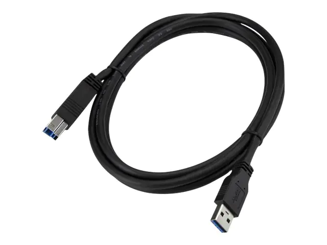 StarTech.com StarTech 2m zertifiziertes USB 3.0 SuperSpeed Kabel A auf B - Schwarz - USB 3 Anschlusskabel - Stecker/Stecker - USB-Kabel - USB Type B (M) USB3CAB2M