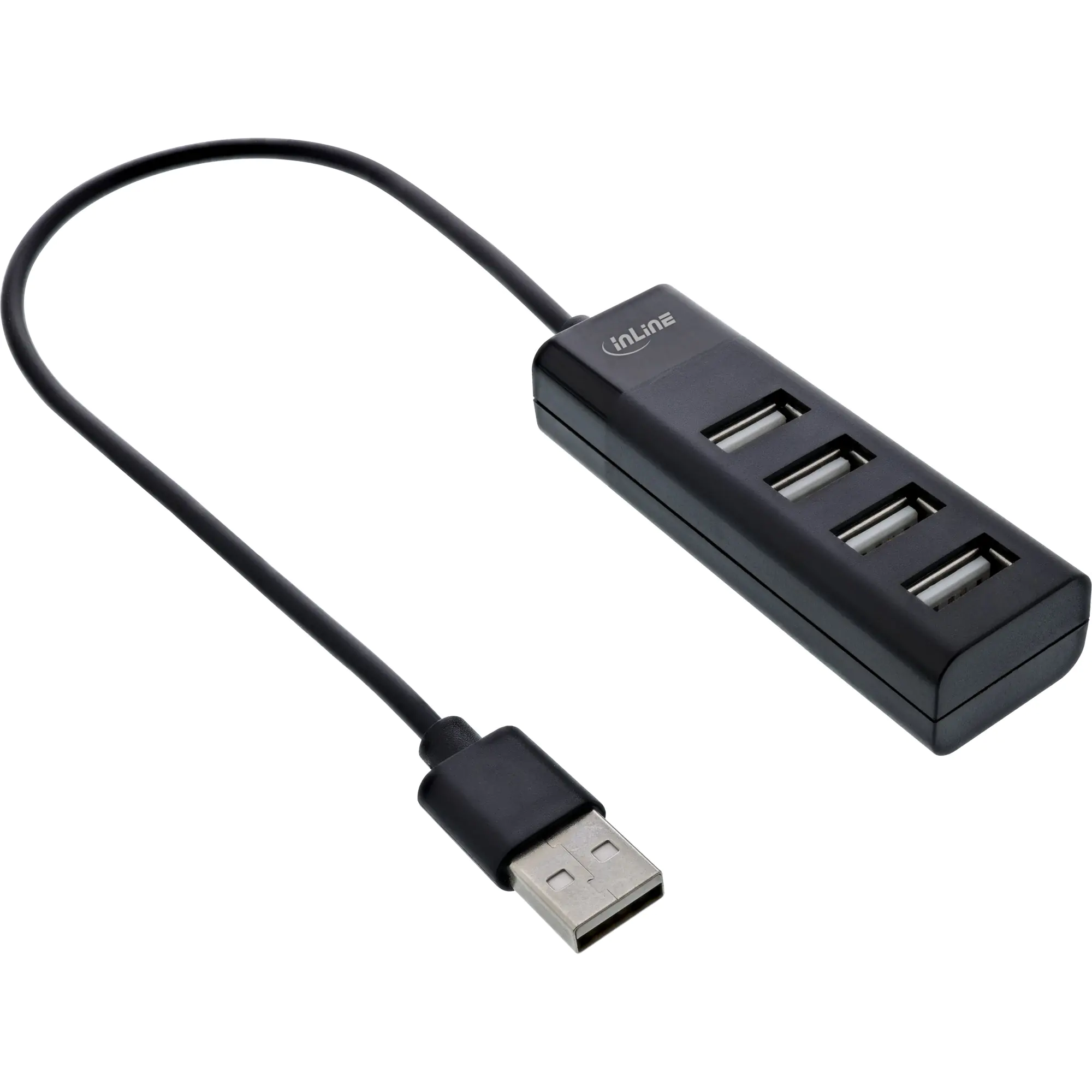 InLine 33293H - Hub - 4 x USB 2.0 - Desktop InLine 33293H - Hub - 4 x USB 2.0 - Desktop