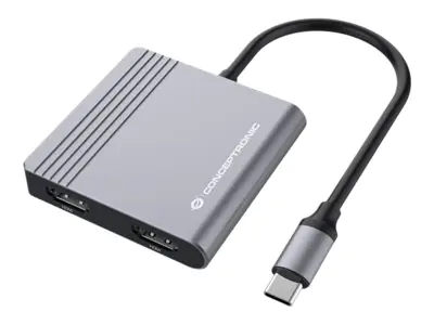 Conceptronic Dockingstation - USB-C - 2 x HDMI DONN13G