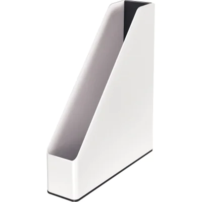 Leitz Stehsammler WOW Duo Colour 7,3 x 31,8 x 27,2 cm (B x H x T) DIN A4 Werkstoff: Polystyrol schwarz/weiß Leitz Stehsammler WOW Duo Colour 7,3 x 31,8 x 27,2 cm (B x H x T) DIN A4 Werkstoff: Polystyrol schwarz/weiß