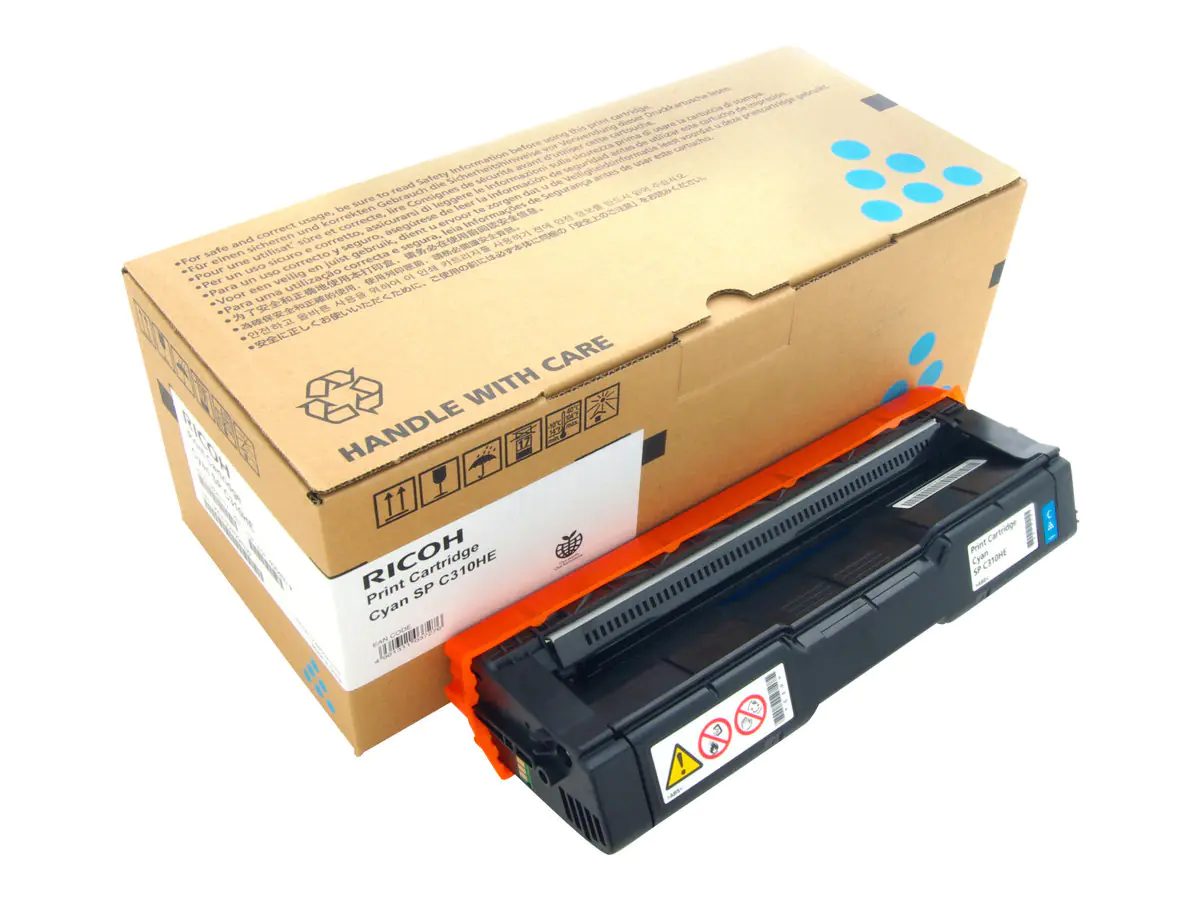 Ricoh - Hohe Ergiebigkeit - Cyan - Original - Tonerpatrone - für Ricoh Aficio SP C231, Aficio SP C232, Aficio SP C242, Aficio SP C311, SP C320